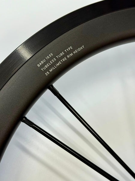 Mortop Babu Tubeless wheelset for Brompton available at 16B Cycle Singapore
