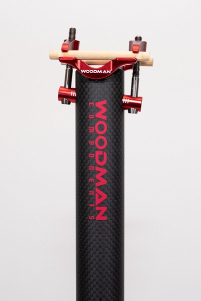 Woodman Carbon Seatpost for Brompton