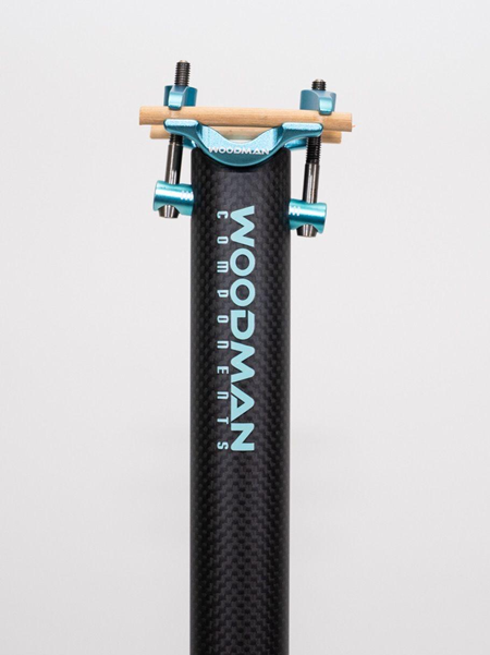 Woodman Carbon Seatpost for Brompton T Line/ Java Neo