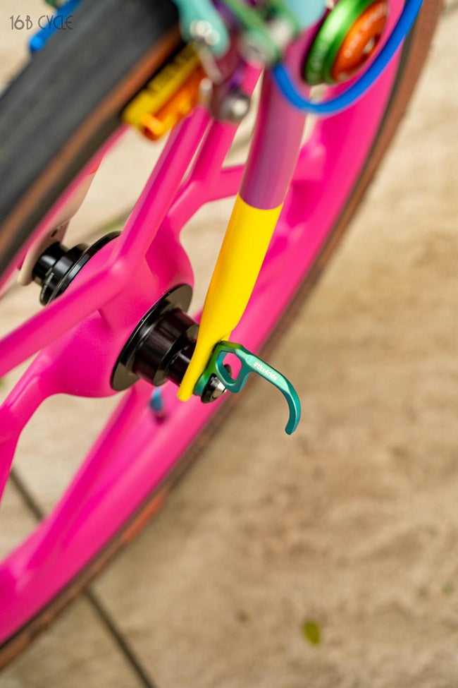 Thx4ride Titanium E Hook for Brompton at 16B Cycle