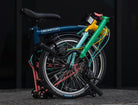 Custom Brompton with rainbow colour