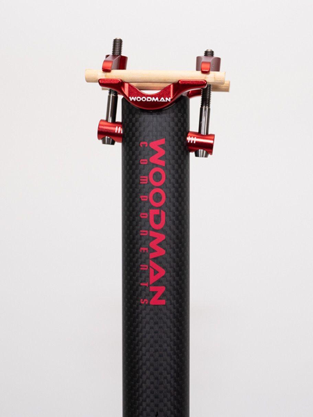 Woodman Carbon Seatpost for Brompton